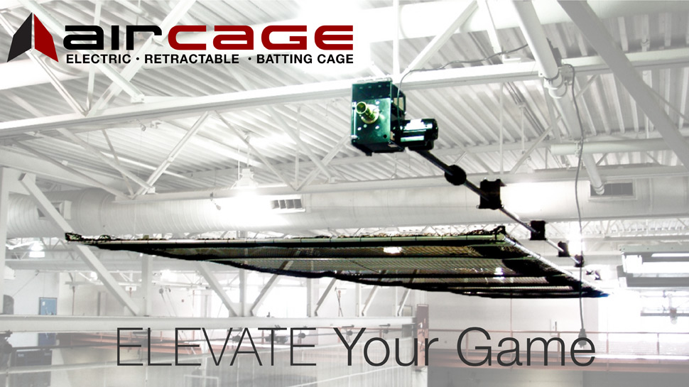 AirCage retractable batting cage
