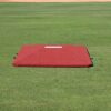 Game Mound in clay turf