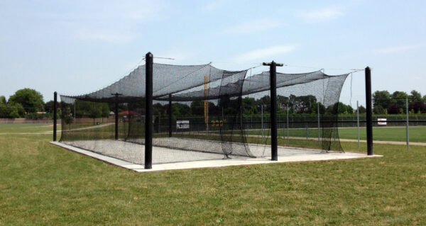 Double Stall Batting Cage