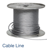 Batting Cage Cable Line