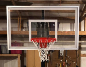 OmniSlam Select Steve Martin portable basketball goal backboard