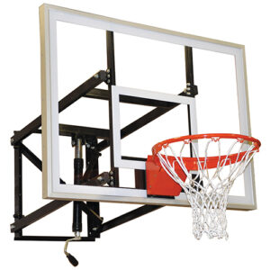 Wall-Mounted Basketball Backstop