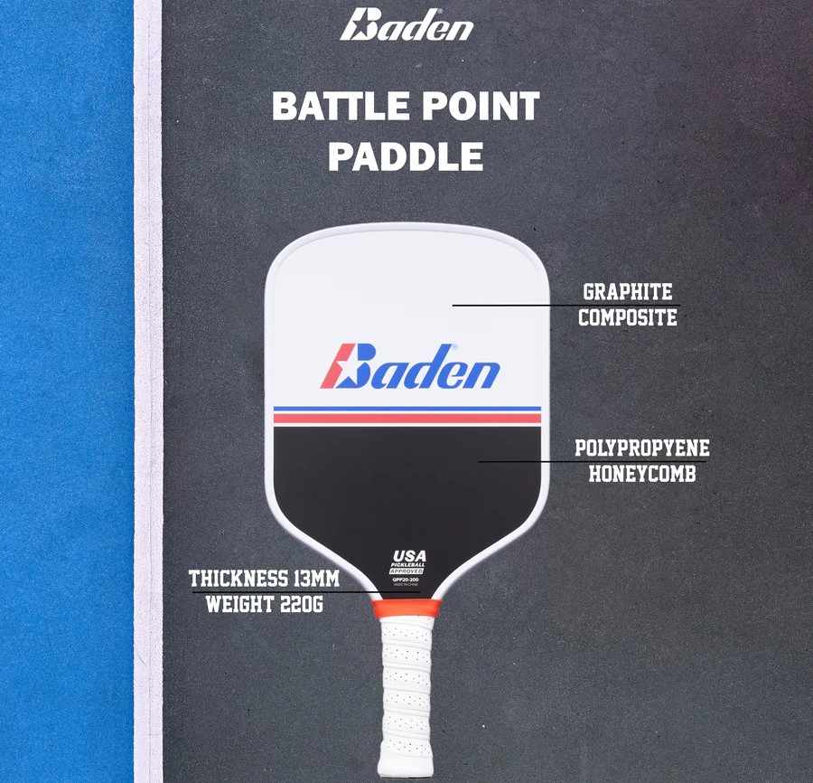 Battle Point Paddle Features