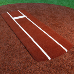 Pro Spiked Softball Game Mat red