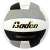 Perfection Volleyball - black, gray, and white