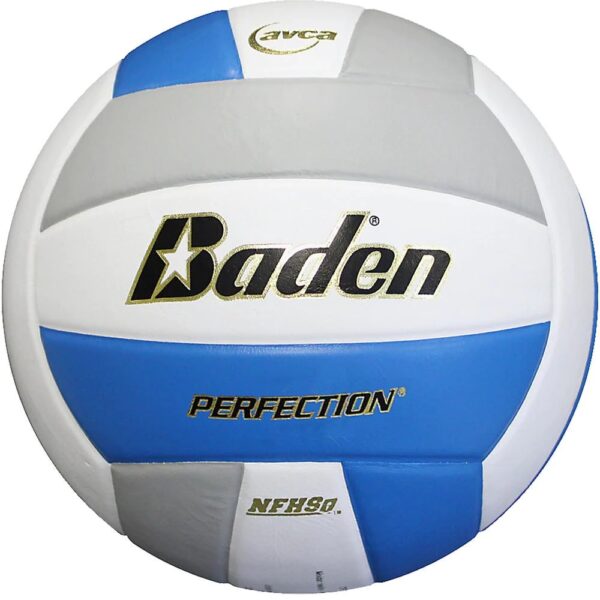 Perfection Volleyball - blue, gray, and white