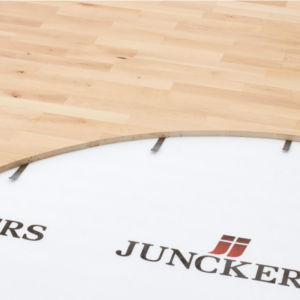 Junckers multi-sport wood court clip system